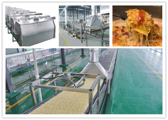 Chine la farine de maïs ou de blé a non fait frire des machines de chaîne et de nouille de production de nouille instantanée fournisseur