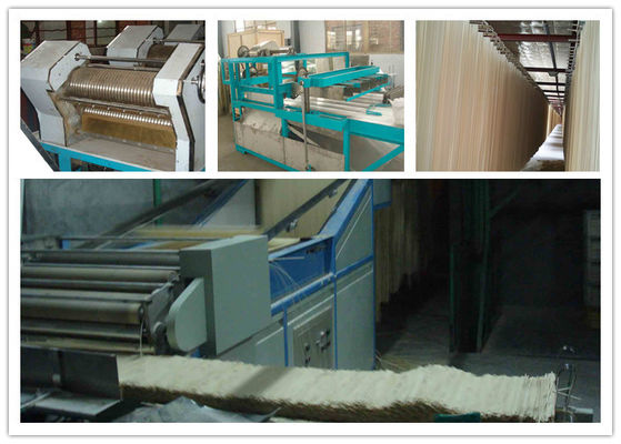Chine Chaîne de production sèche par utilisation de nouille de bâton de farine capacité 2 à 14 tonnes par 8 heures fournisseur