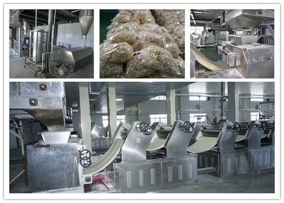 Chine Nouille fraîche automatique adaptée aux besoins du client faisant la machine, nouille de Ramen faisant la machine fournisseur