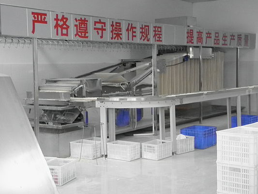 Chine Chaîne de production de vermicellis d'acier inoxydable, nouille sèche automatique faisant la machine fournisseur