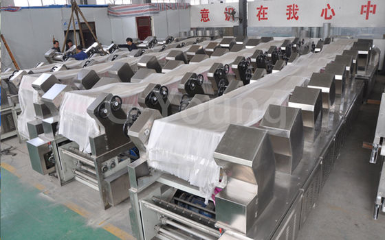 Chine Huile faisant frire la ligne de machine de développement de nouille instantanée avec à faible bruit fournisseur