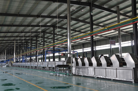 Chaîne de production de fabrication instantanée frite par casse-croûte automatique de fabricant machines fournisseur
