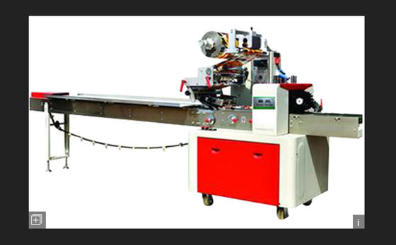 Machine d'emballage de paquet d'écoulement de nouille, type machine à emballer d'oreiller de contrôle de fréquence fournisseur