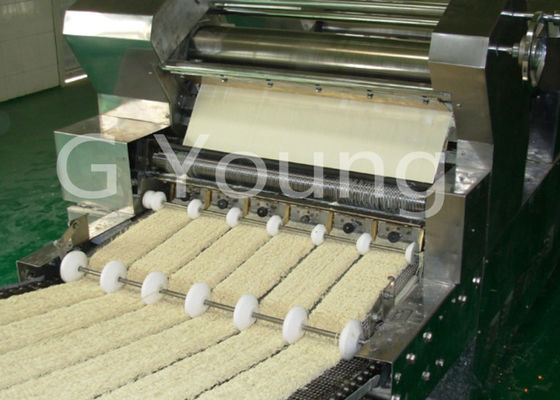 50-100g / Chaîne de production de nouille instantanée de gâteau 200 000 sac frit par rouleau des gâteaux 800mm fournisseur